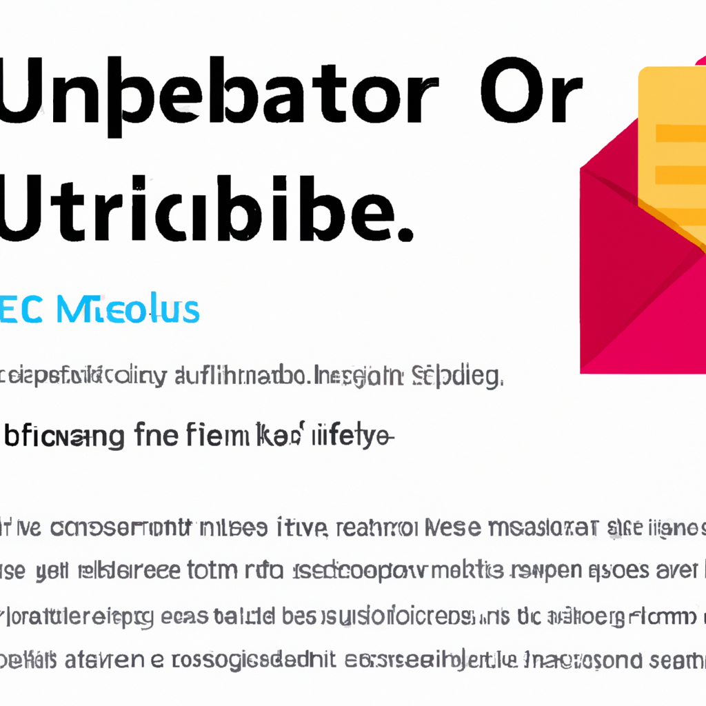 1. Understanding the Causes of High Email Unsubscribe Rates